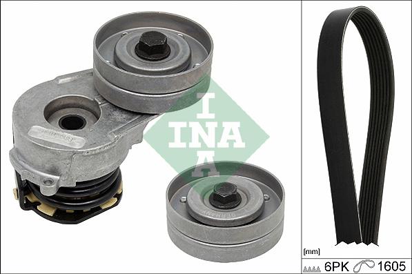 INA 529 0330 10 - ZESTAW PASKA WIELOROWK. OPEL 1.7CDTI ASTRA H-ZAFIRA B