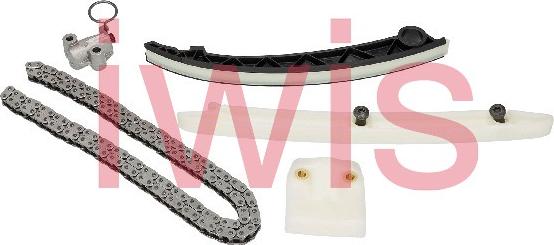 iwis Motorsysteme 59008Set - ZESTAW ŁAŃCUCHA ROZRZĄDU OPEL ASTRA H-CORSA D