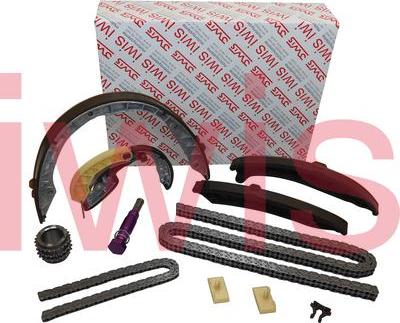 iwis Motorsysteme 59140Set - ZESTAW ŁAŃCUCHA ROZRZĄDU PORSCHE
