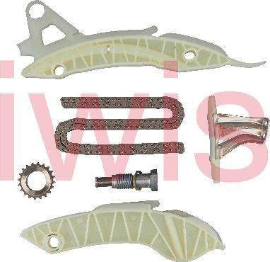 iwis Motorsysteme 59101Set - ZESTAW ŁAŃCUCHA ROZRZĄDU CITROEN C3-C4 BMW Z KOŁEM