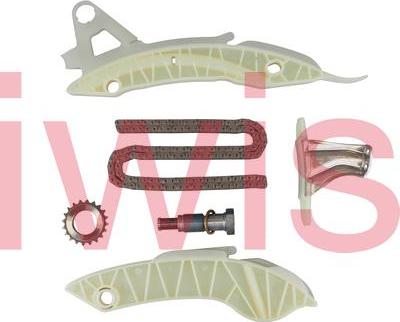 iwis Motorsysteme 59101Set - ZESTAW ŁAŃCUCHA ROZRZĄDU CITROEN C3-C4 BMW Z KOŁEM
