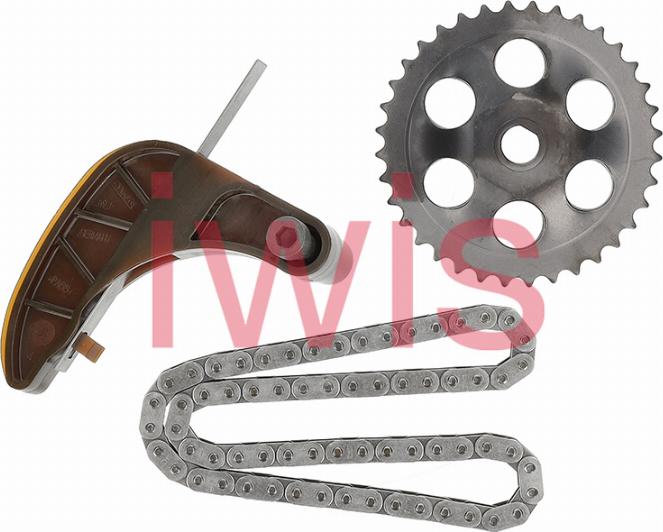 iwis Motorsysteme 59130Set - ŁAŃCUCH POMPY OLEJU VW FABIA-POLO-IBIZA 1.2 01- ŁAŃCUCHNAPINACZKOŁO