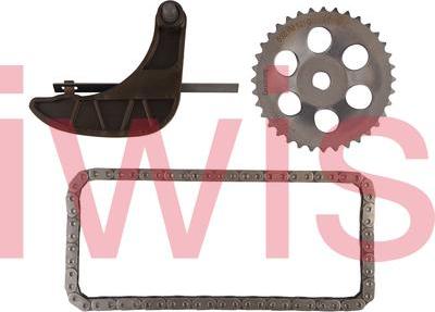 iwis Motorsysteme 59130Set - ŁAŃCUCH POMPY OLEJU VW FABIA-POLO-IBIZA 1.2 01- ŁAŃCUCHNAPINACZKOŁO
