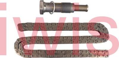 iwis Motorsysteme 70008Set - ZESTAW ŁAŃCUCHA ROZRZĄDU BMW 1.6 E81-E87-E46-E90