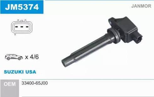 Janmor JM5374 — Cewka zapłonowa
