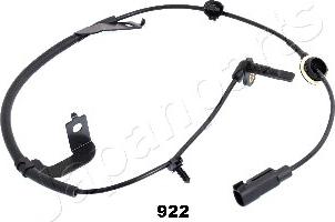 Japanparts ABS-922 — Czujnik, prędkość obrotowa koła