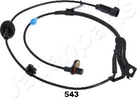 Japanparts ABS-543 — Czujnik, prędkość obrotowa koła
