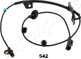 Japanparts ABS-542 — Czujnik, prędkość obrotowa koła
