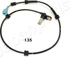 Japanparts ABS-135 - CZUJNIK ABS NISSAN T. PRIMERA 1.6-1.8-1.9 DCI-2.0-2.2 DCI 02-LE