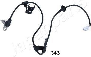 Japanparts ABS-343 — Czujnik, prędkość obrotowa koła