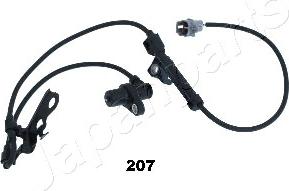 Japanparts ABS-207 — Czujnik, prędkość obrotowa koła