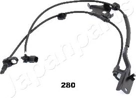 Japanparts ABS-280 — Czujnik, prędkość obrotowa koła