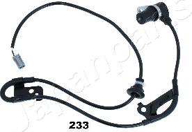 Japanparts ABS-233 — Czujnik, prędkość obrotowa koła