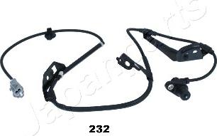 Japanparts ABS-232 — Czujnik, prędkość obrotowa koła