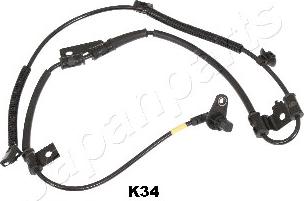 Japanparts ABS-K34 — Czujnik, prędkość obrotowa koła
