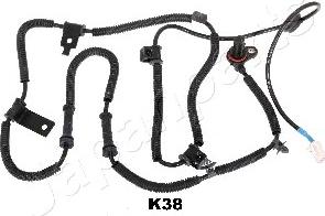 Japanparts ABS-K38 — Czujnik, prędkość obrotowa koła