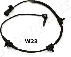 Japanparts ABS-W23 — Czujnik, prędkość obrotowa koła
