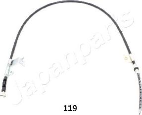 Japanparts BC-119 — Cięgło, hamulec postojowy