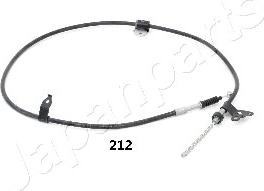Japanparts BC-212 — Cięgło, hamulec postojowy