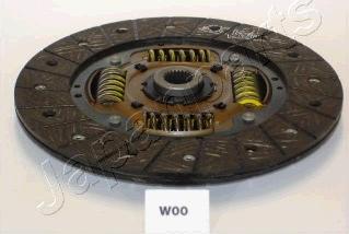 Japanparts DF-W00 - TARCZA SPRZ. CHEVROLET AVEO-KALOS-LACETTI-NUBIRA-REZZO 1.4-1.8 03-