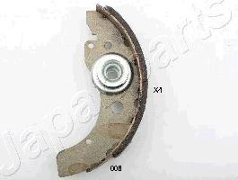 Japanparts GF-008AF — Zestaw szczęk hamulcowych