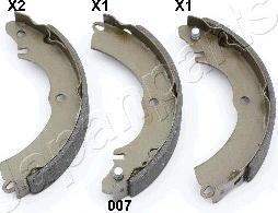Japanparts GF-007AF — Zestaw szczęk hamulcowych