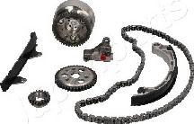 Japanparts KDK-206V - ZESTAW ŁAŃCUCHA ROZRZĄDU TOYOTA YARIS 1.0 16V Z KOŁEM FAZ