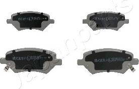 Japanparts PA-022AF — Zestaw klocków hamulcowych, hamulce tarczowe