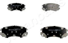 Japanparts PA-H10AF — Zestaw klocków hamulcowych, hamulce tarczowe