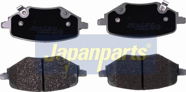 Japanparts PP-0040AF - KLOCKI HAM. MG T. ZS SUV 1.0-1.5-EV 17-
