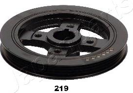 Japanparts PU-219 - KOŁO PASOWE WAŁU KORBOWEGO TOYOTA COROLLA E10-E11 1.3-1.4