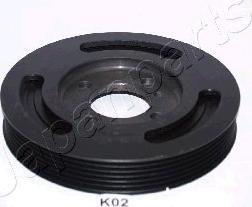 Japanparts PU-K02 - KOŁO PASOWE WAŁU KORBOWEGO KIA
