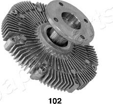 Japanparts VC-102 - SPRZĘGŁO WISKOZOWE NISSAN PATROL 2.8TD 97-