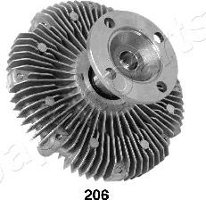 Japanparts VC-206 - SPRZĘGŁO WISKOZOWE TOYOTA LANDCRUISER 4.2 90-