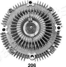 Japanparts VC-206 — Sprzęgło, wentylator chłodzenia