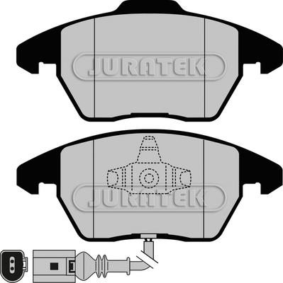 Maxgear 19-3405 - KLOCKI HAM. VW P. CC-GOLF-JETTA-PASSAT-TOURAN 03- KLOCEK ZEW 155MM!!!