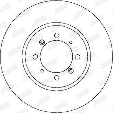 Jurid 561474J — Tarcza hamulcowa