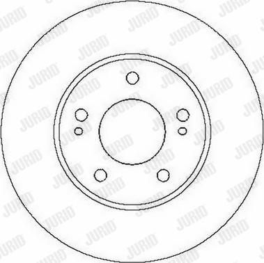 Blue Print ADC44374 - TARCZA HAM. MITSUBISHI P. SPACE RUNNER-SPACE WAGON 2.0-2.4GDI 97-04 276MM WYS 47MM
