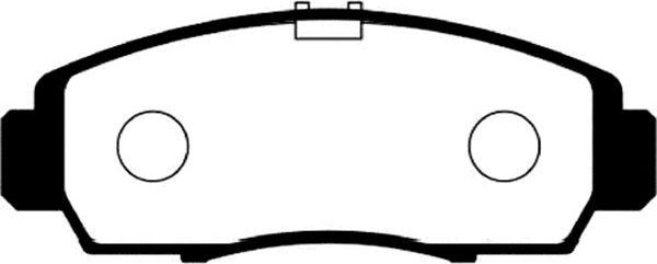 Textar 2372901 - KLOCKI HAM. HONDA P. STREAM 01-