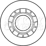 Maxgear 19-1237 - TARCZA HAM. FORD T. TRANSIT 06- 280X16 WEW.96