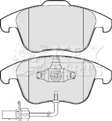 BOSCH 0 986 494 538 - KLOCKI HAMULCOWE PRZÓD