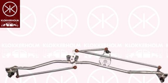 Klokkerholm 50263280 — Napęd wycieraczek