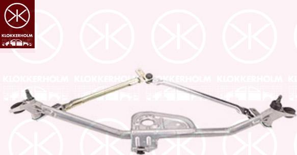 Klokkerholm 00143280 — Napęd wycieraczek