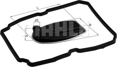 KNECHT HX 81D — Filtr hydrauliczny, automatyczna skrzynia biegów