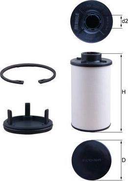 KNECHT HX 286 KIT — Filtr hydrauliczny, automatyczna skrzynia biegów