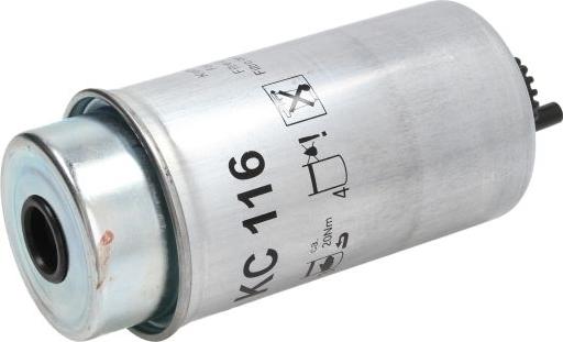 KNECHT KC 116 — Filtr paliwa