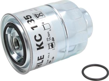 KNECHT KC 135D - Filtr paliwa