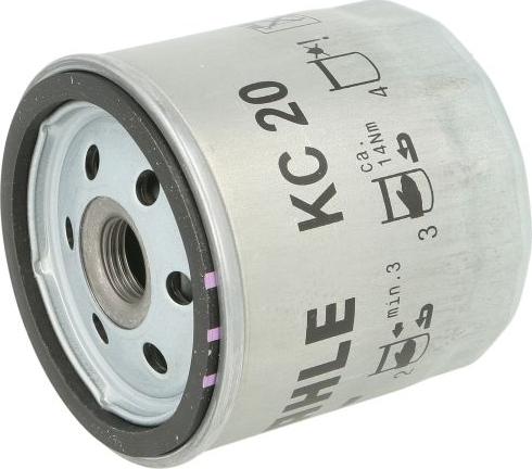 KNECHT KC 20 — Filtr paliwa