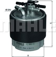 KNECHT KL 440/18 - Filtr paliwa