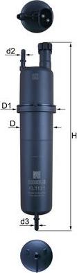 KNECHT KL 1131 — Filtr paliwa